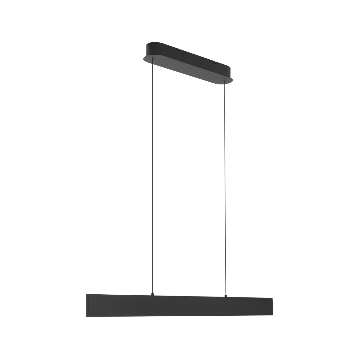 Lucande LED Philine 10012944 Dimmbar Modern in Schwarz 1-flammig Wohnzimmer günstig online kaufen