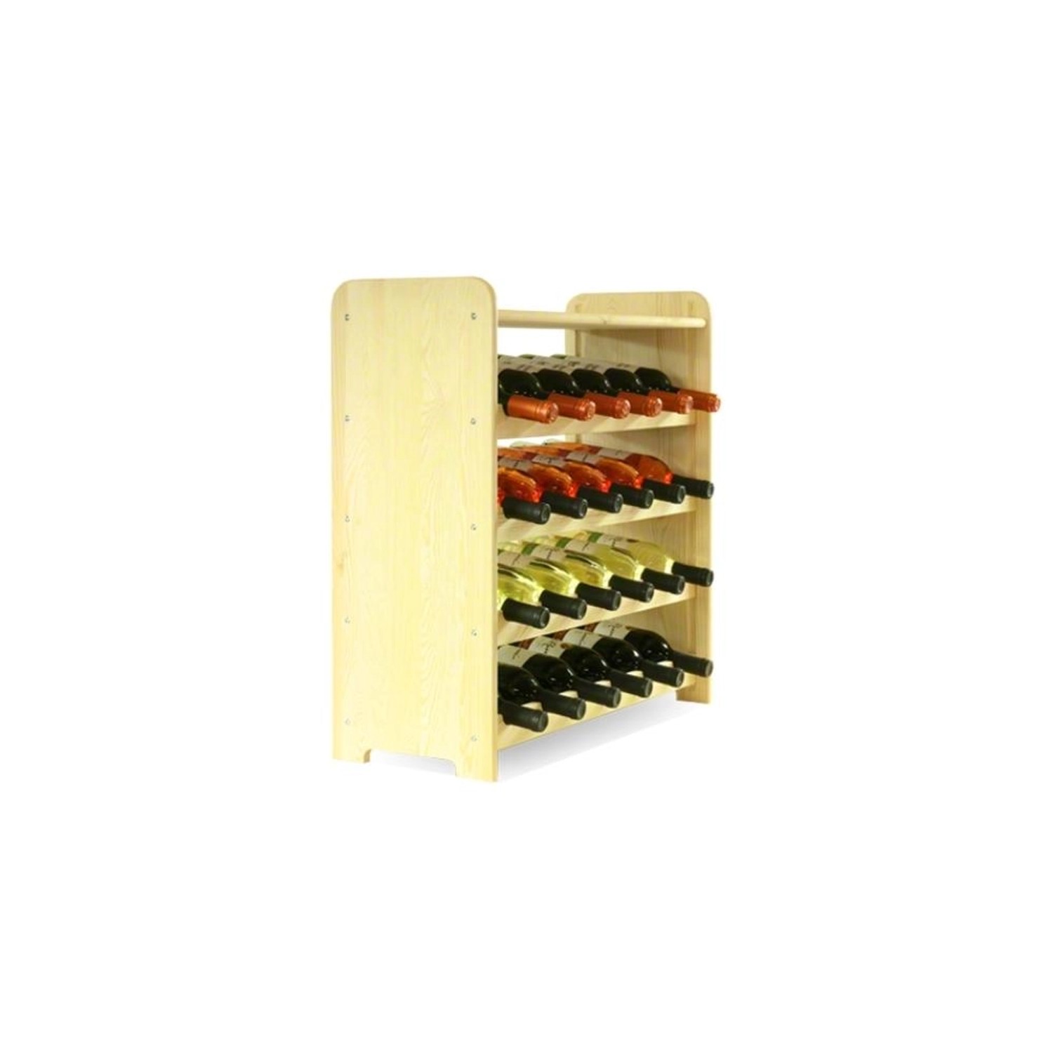 PROREGAL Weinregal Pinotwine C HxBxT 61,6 x 63,2 x 26,5 cm 24 Flaschen Mass günstig online kaufen