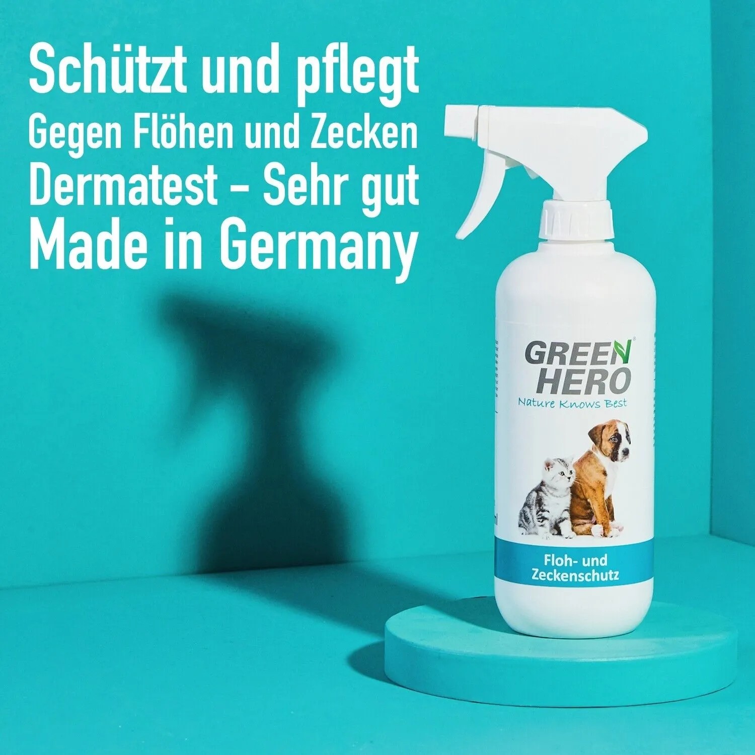 HelloAnimal Anti ZECKEN Oil F&uuml;r Hunde Und Katzen, Zeckenschutz