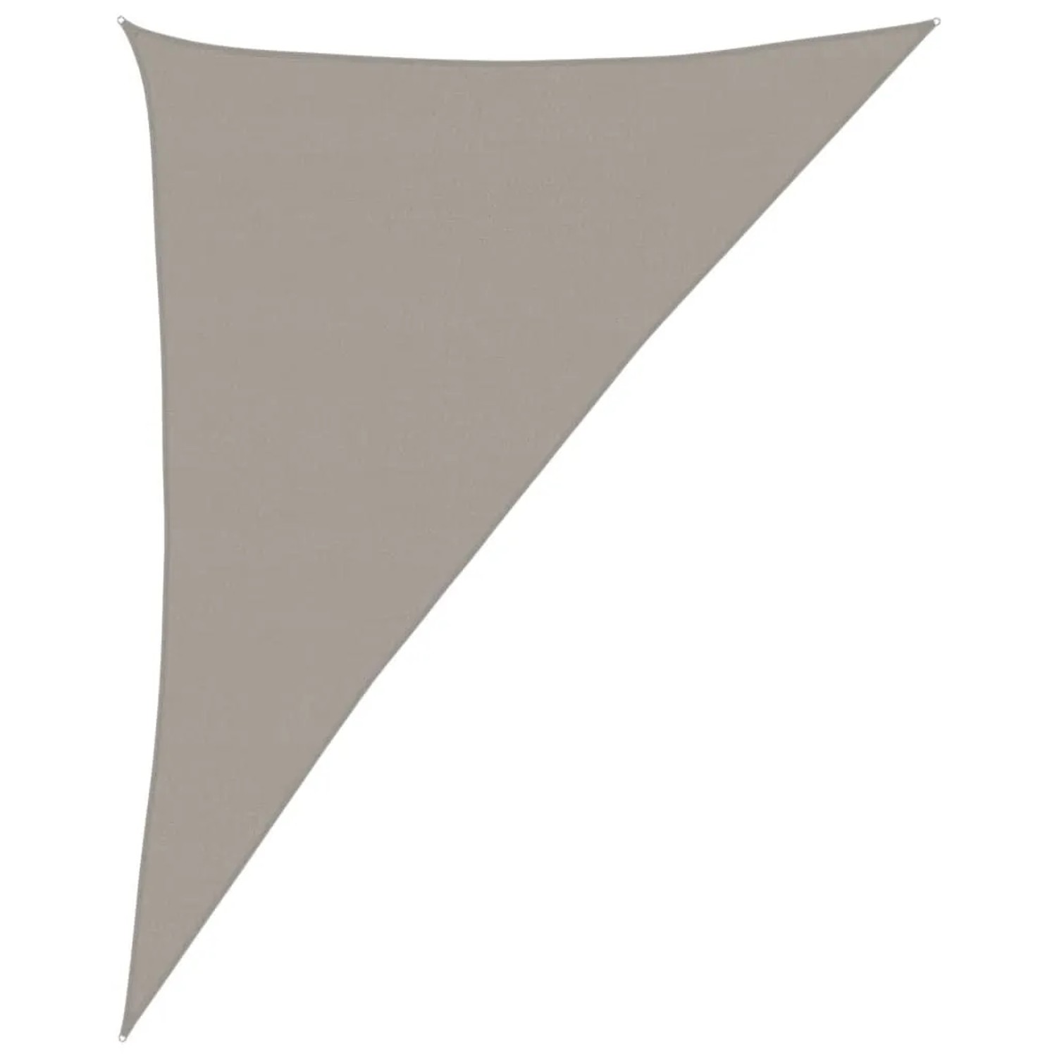 Furnicato Sonnensegel 160 G M² Dreieckig Hellgrau 4x5x6 8 M Hdpe
