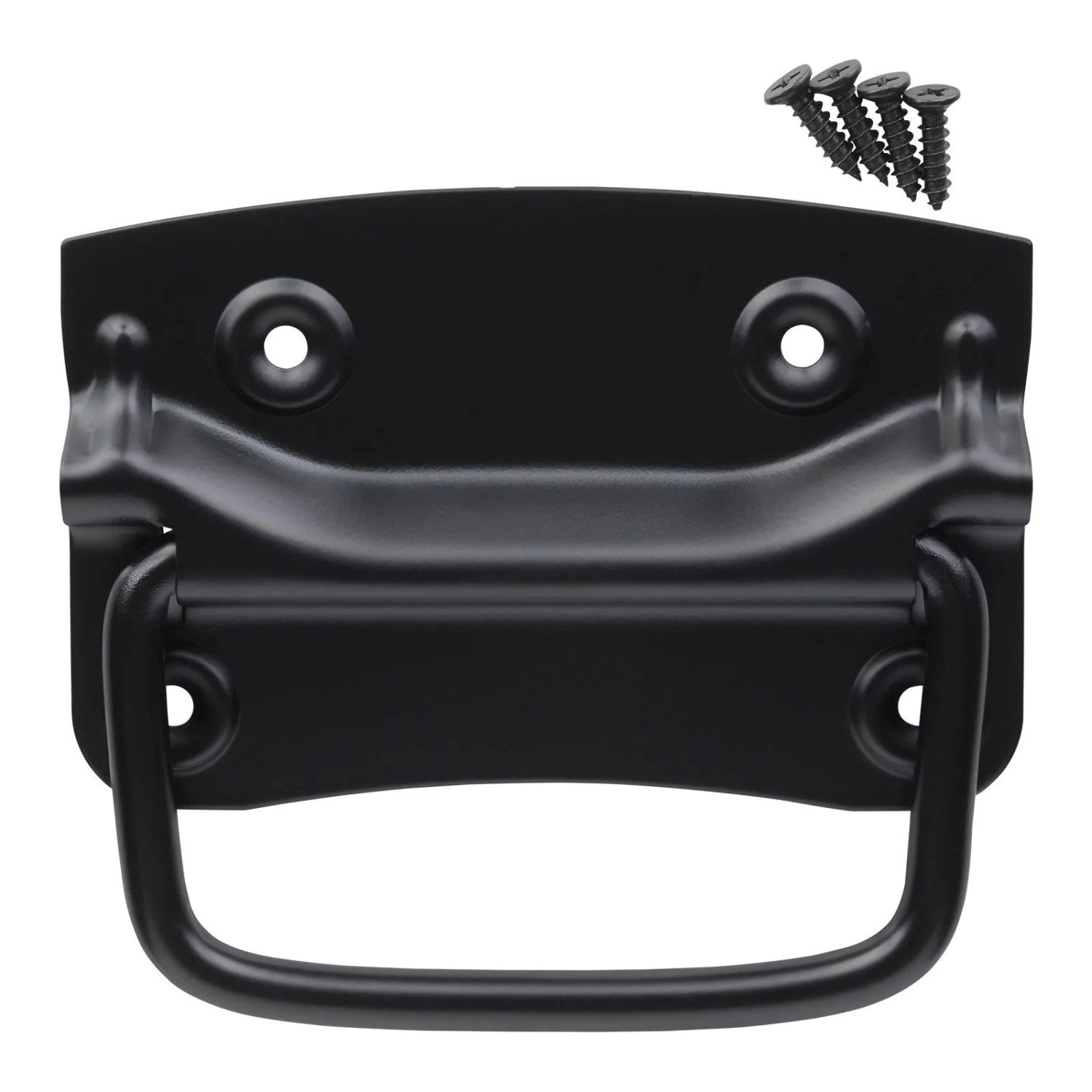 SOTECH 1 Paar Kistengriffe 120x 80 mm Edelstahl SS201 Schwarz