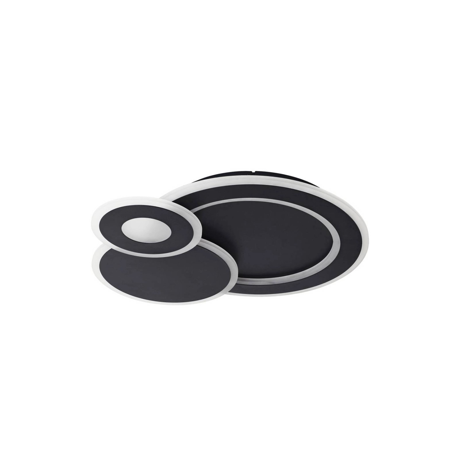 Lindby LED Deckenleuchte Briar 10037550 Dimmbar mit Leselampe Modern in Sch günstig online kaufen