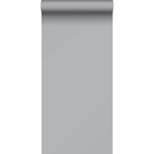 Sanders & Sanders Tapete Uni Silber 53 cm x 10.05 m
