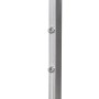 Treba Geländer-Set CB2 Pfosten zur Bodenmontage, Aluminium eloxiert.