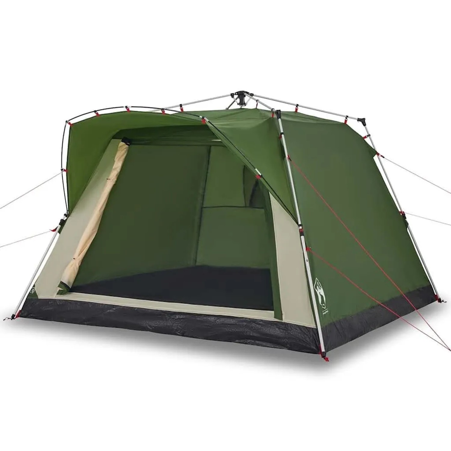 Furnicato Campingzelt Kabine 4 Personen 271 X 269 X 172 Cm Grün