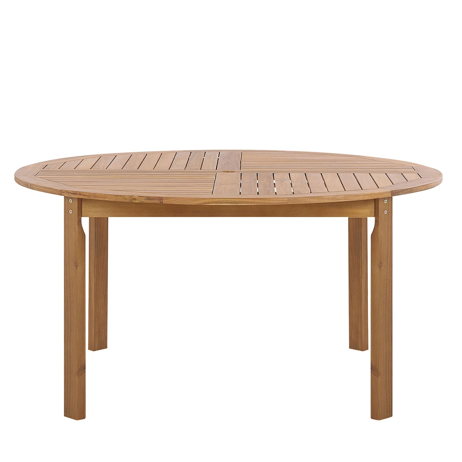 Beliani Gartentisch TOLVE Heller Holzfarbton 150x150x74 günstig online kaufen