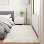 vidaXL Kunstschaffell Teppich Tafalla Weiß 80 x 200 cm Polyester 42021457_4