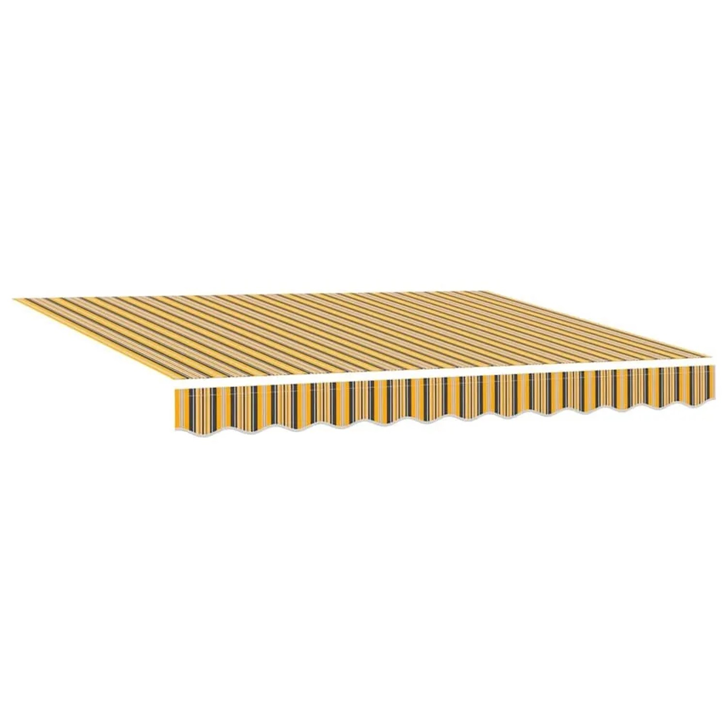 Furnicato Markisenersatzstoff Mehrfarbig 330 X 195 Cm Polyester