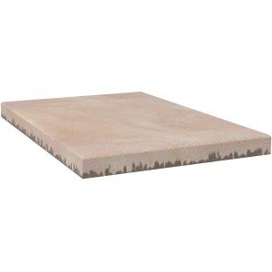 Diephaus Terrassenplatte Nano Tec, ocker-gelb-rose, 60x40 cm. Betonplatte für Terrasse und Garten.