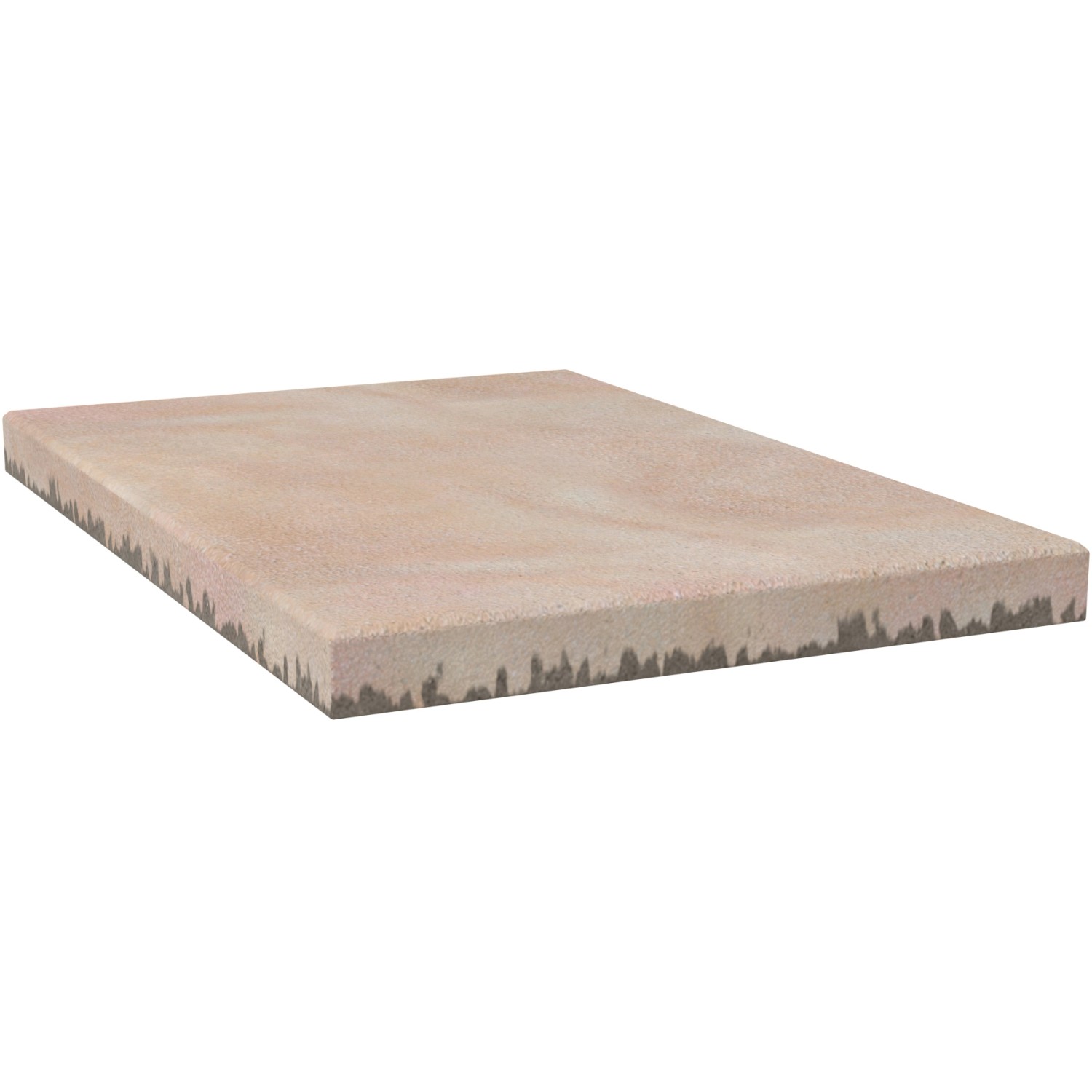 Diephaus Terrassenplatte Nano Tec, ocker-gelb-rose, 60x40 cm. Betonplatte für Terrasse und Garten.