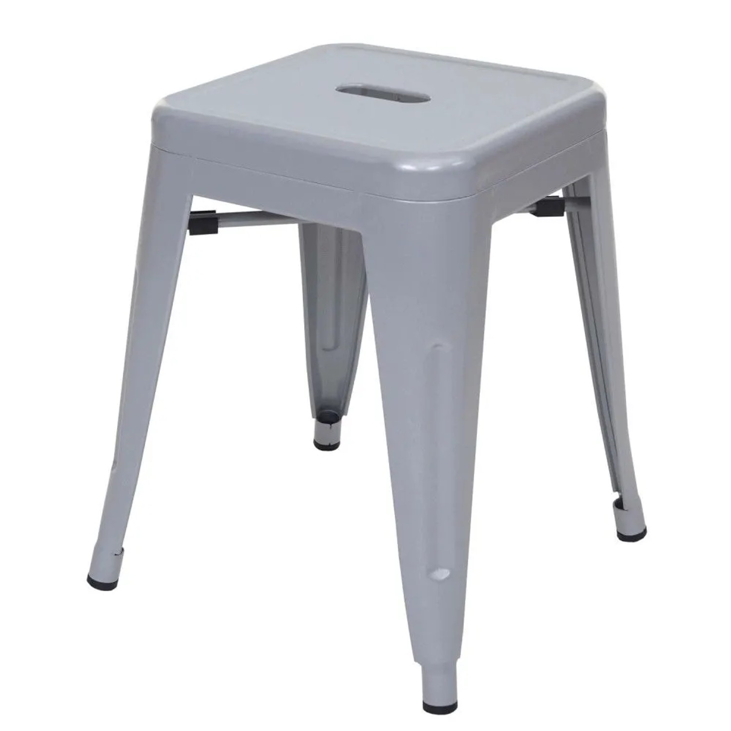 MCW 6x Hocker A73 Metall Grau