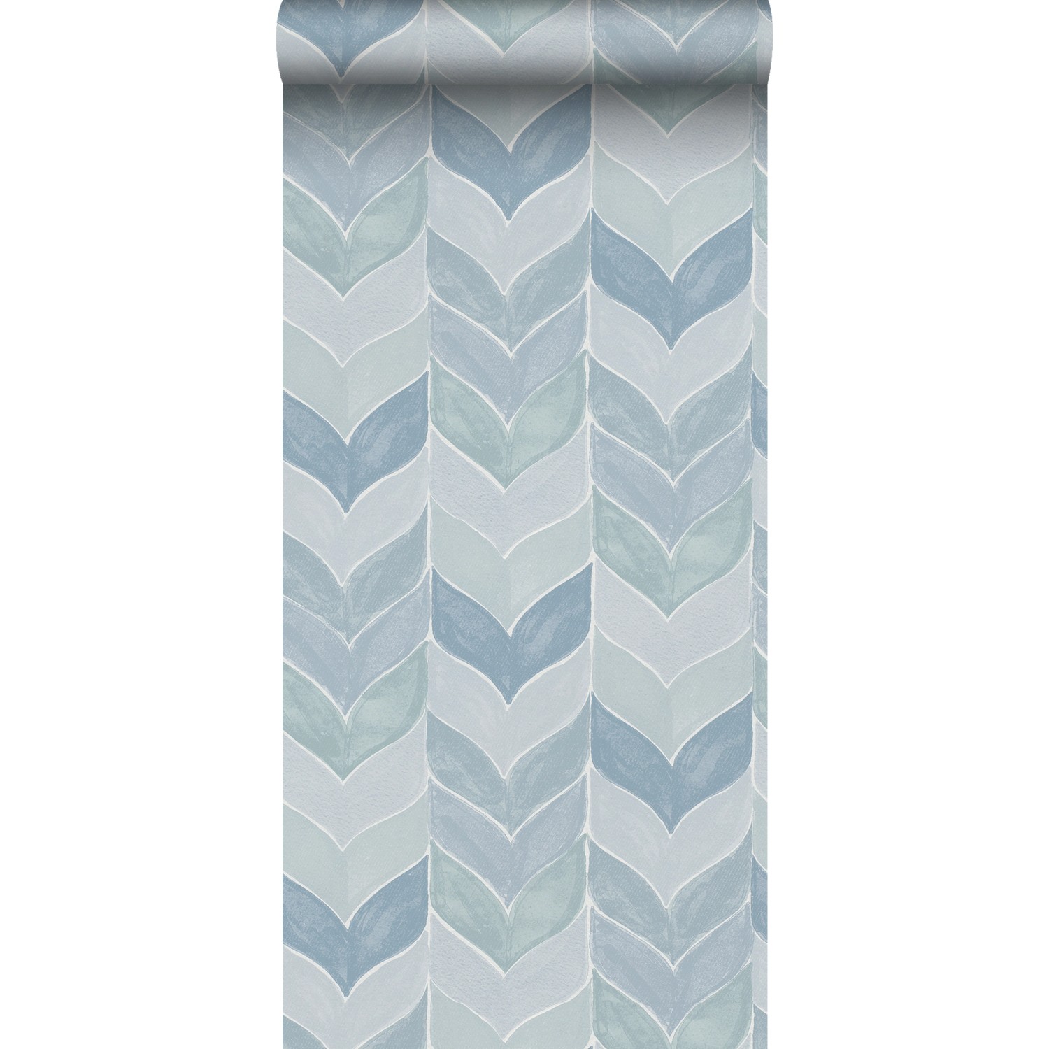 Sanders & Sanders Tapete Grafisches Motiv Blau 53 Cm X 1005 M - 640738 günstig online kaufen