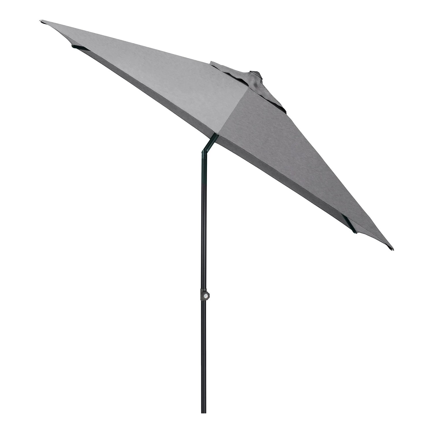 Kettler Marktschirm Ø 300 cm Grau mit Knickfunktion