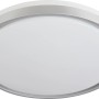 LED Deckenleuchte Angera, silber matt, Ø 44,5 cm. Moderne Lampe für Innenräume.