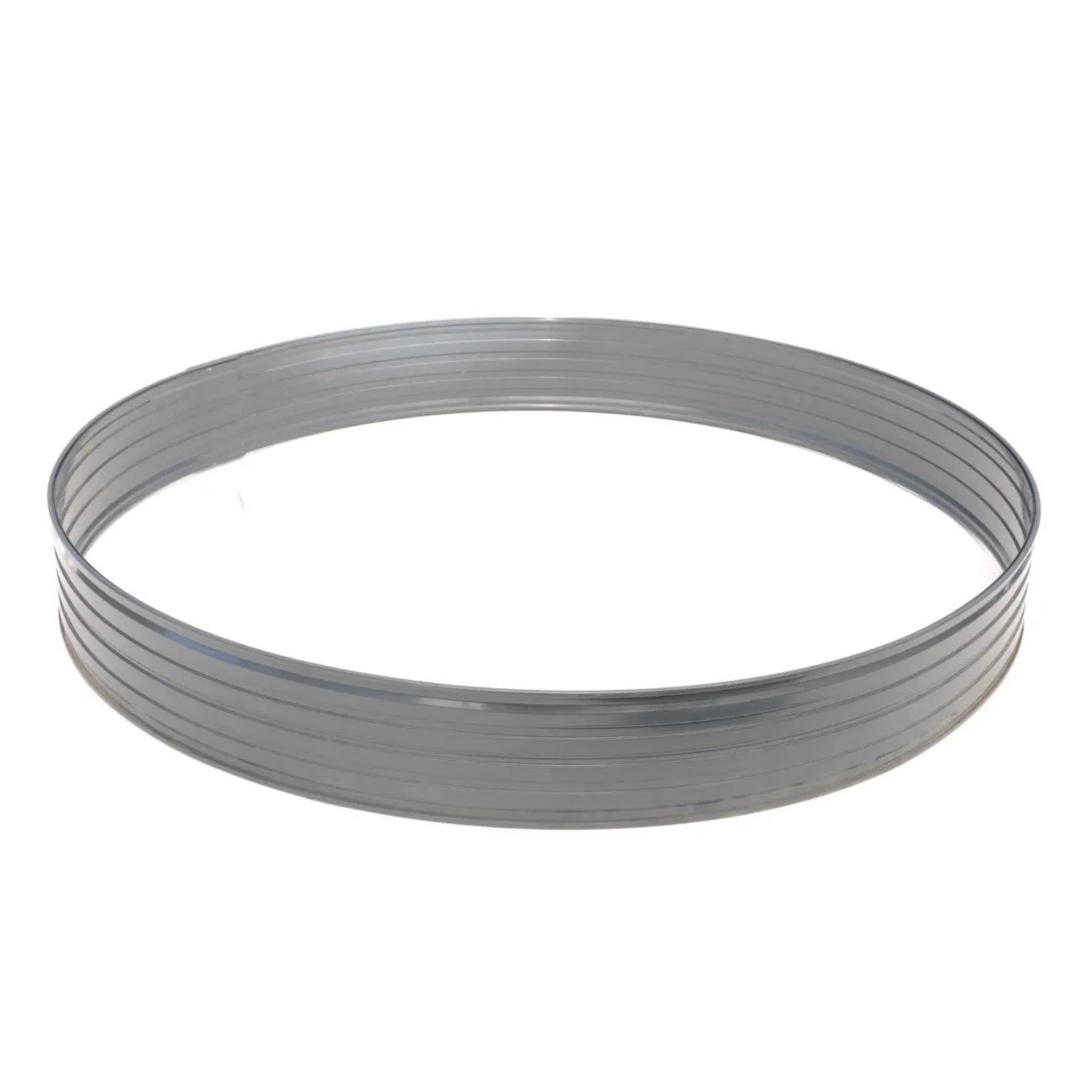 Green-Split Baumring Aluminium Höhe 100 Mm Durchmesser 1 M Silber