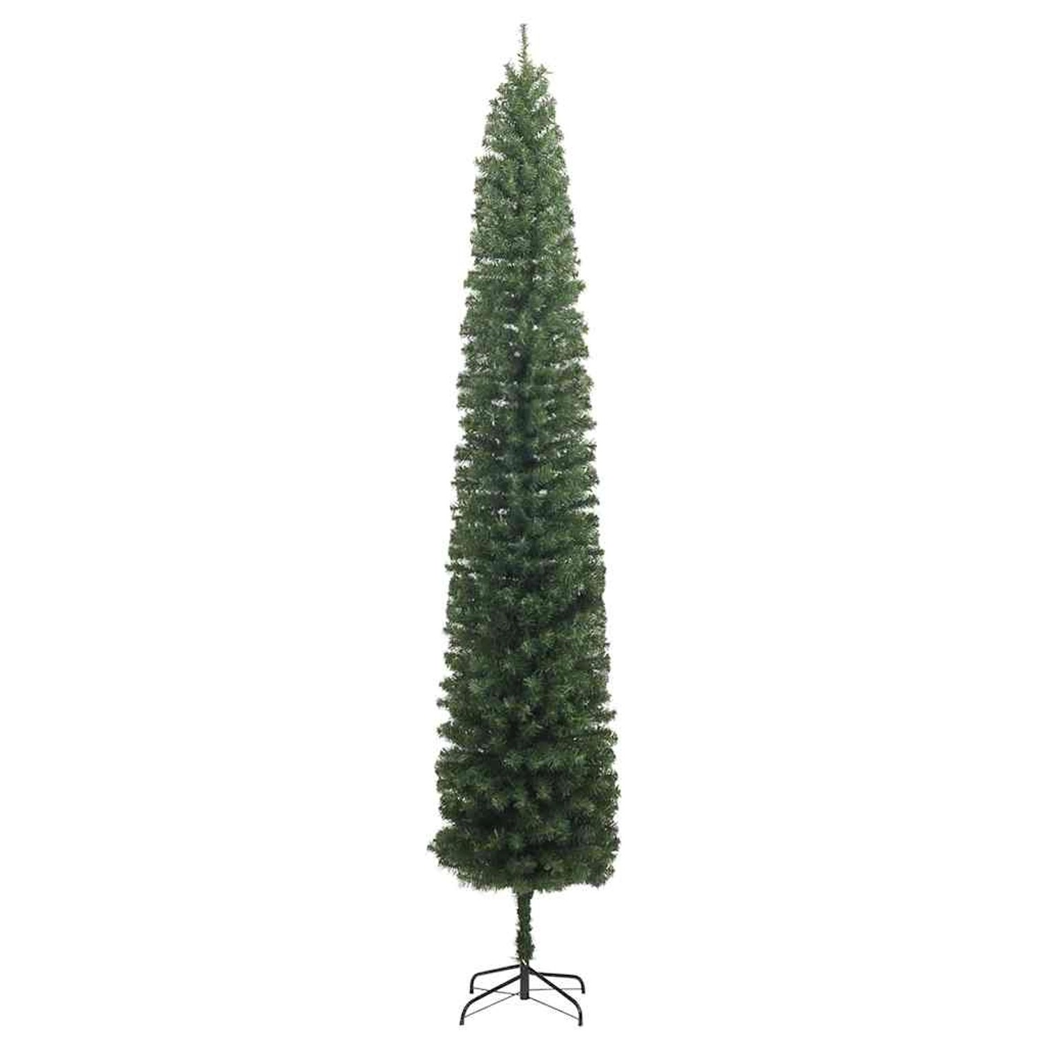 vidaXL Weihnachtsbaum Schlank mit Ständer 270 cm PVC 357684