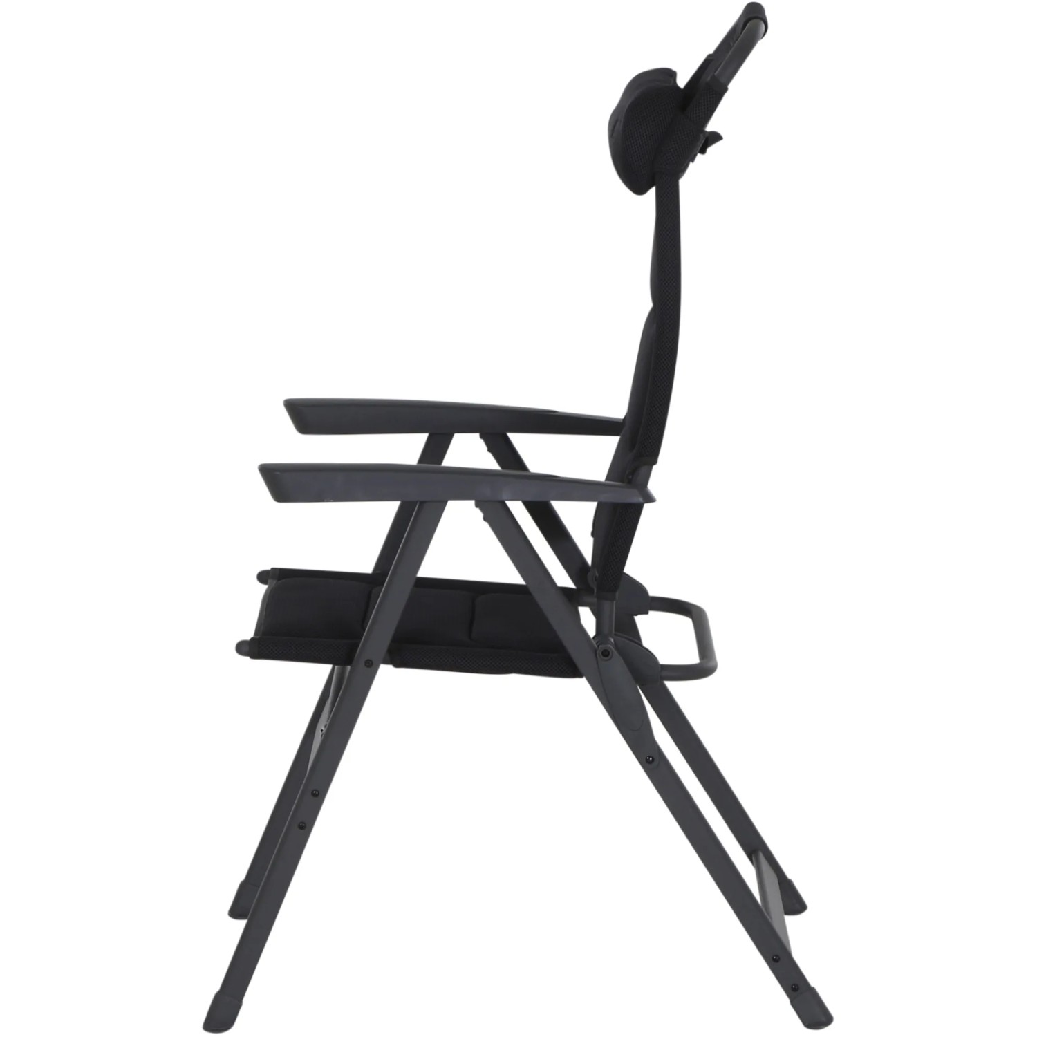 Siena Garden Campingsessel Premium, anthrazit, 6-fach verstellbar, mit AirMesh Bezug.