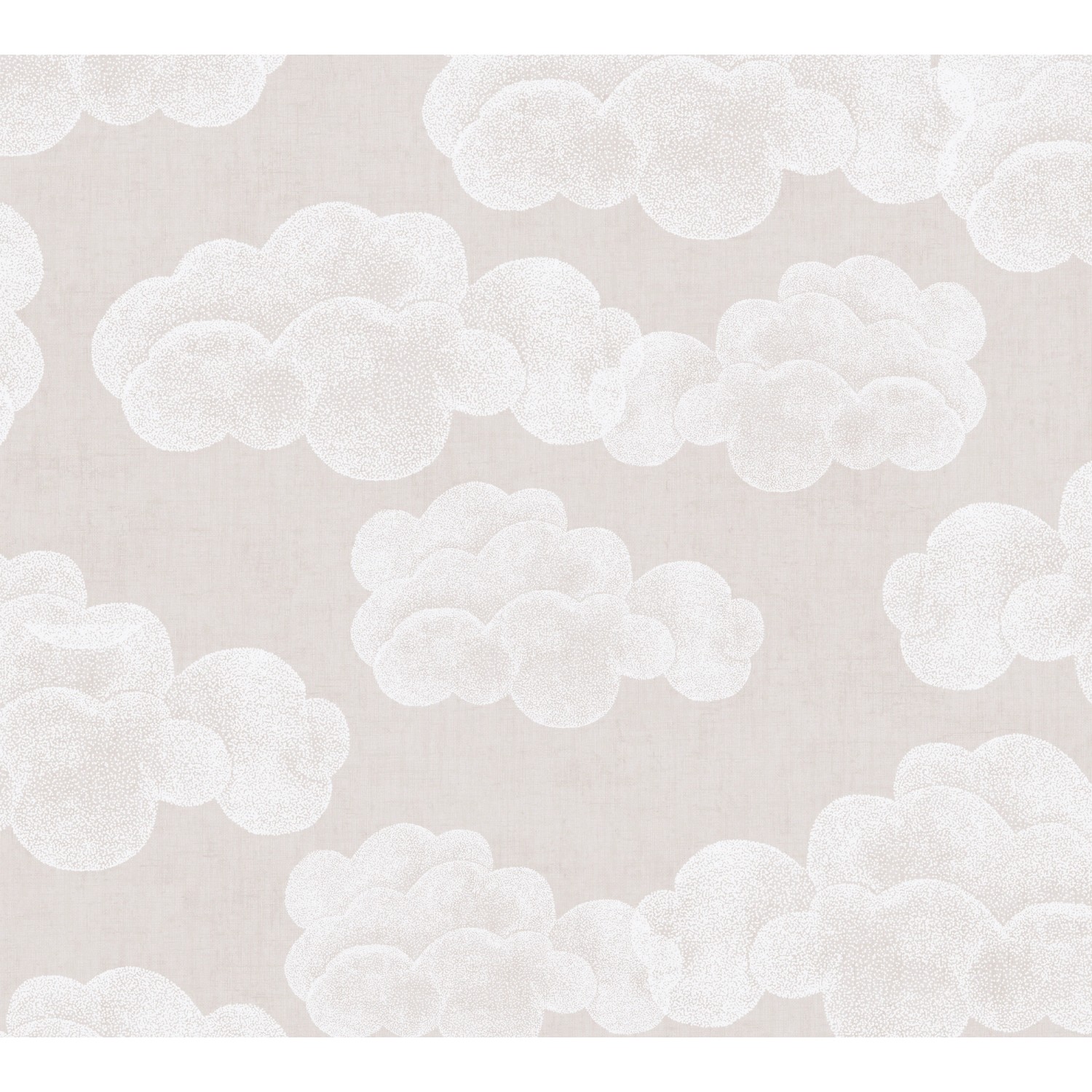 A.S. Creation Vliestapete Wolken 10,05 m x 0,53 m Creme-Weiß FSC® günstig online kaufen