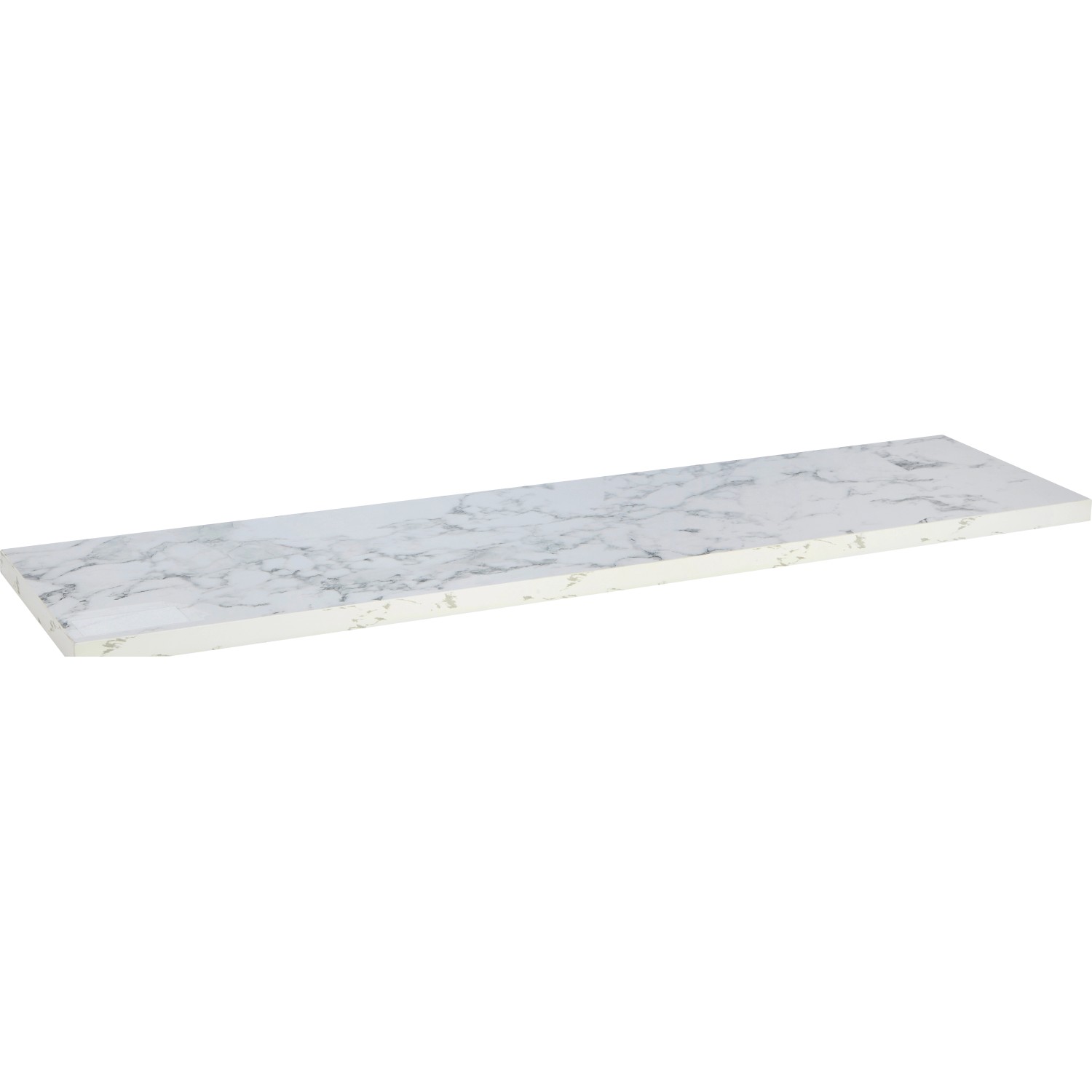 MDF-Wandregal Oldham 1,8 cm x 80 cm x 20 cm Glanzweiß günstig online kaufen