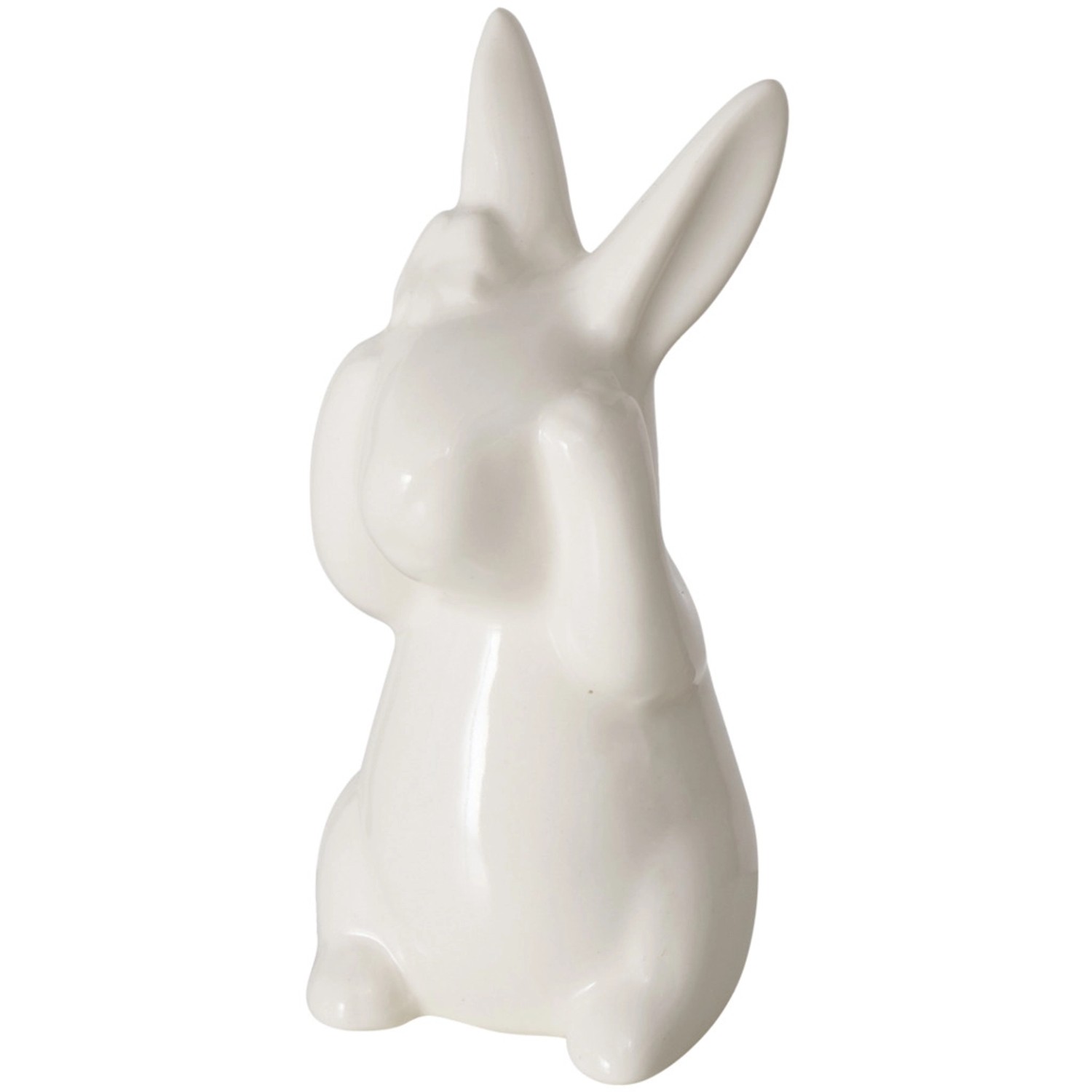 Mehrfarbige Boltze Deko-Figur Tilly, 3-fach sortiert, aus Porzellan für Ostern.