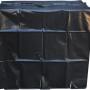 Schwarze UV-Schutzfolie für 1000 l IBC Tank, Zubehör für Regentonnen.