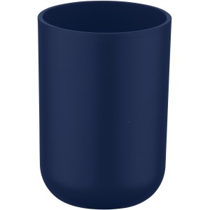 Dunkelblauer Wenko Zahnputzbecher Brasil aus robustem Kunststoff.