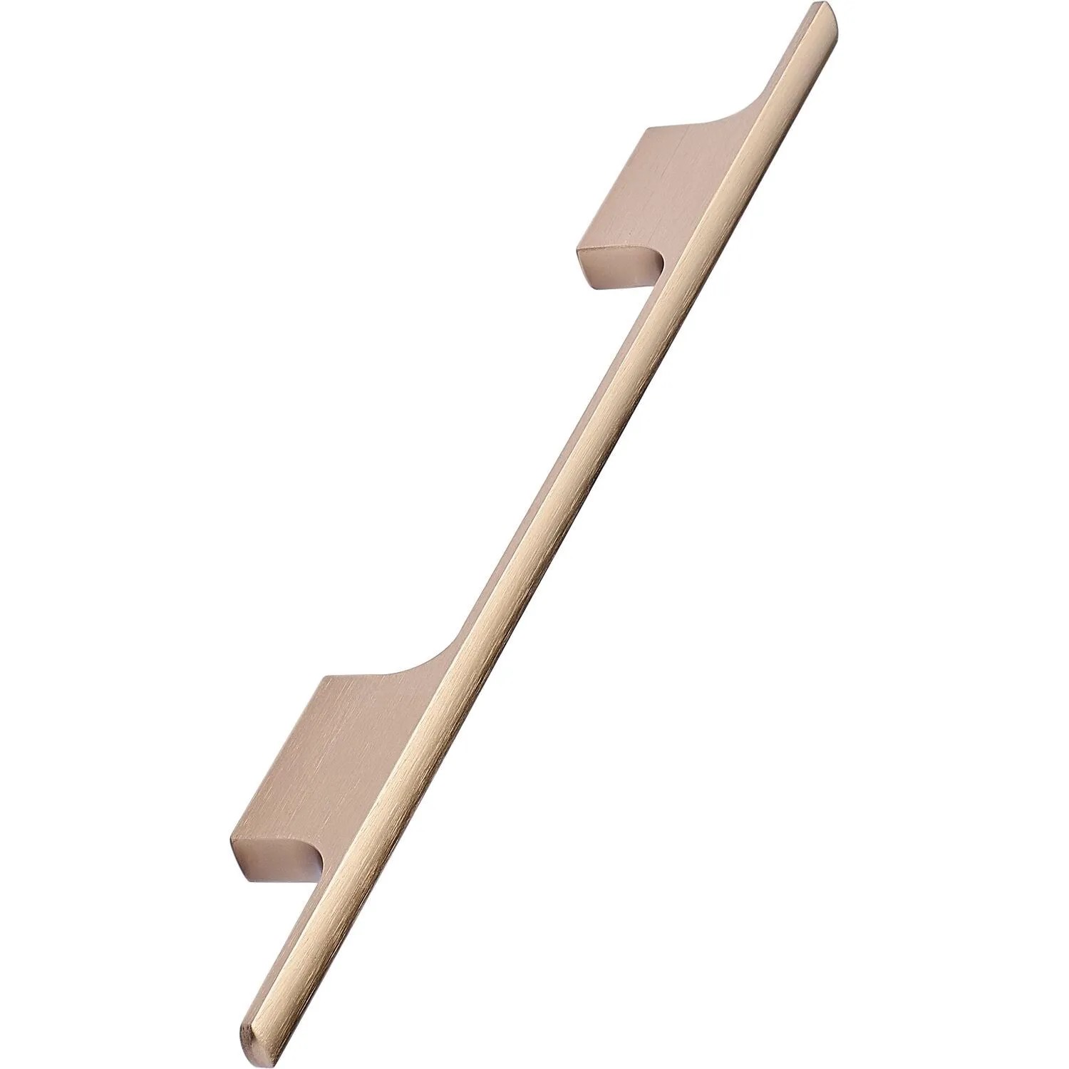 Furnipart Möbelgriff Tau La 160 mm Aluminium Messing Gebürstet