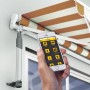 Schellenberg Funk-Markisenantrieb Premium mit App-Steuerung am Smartphone.