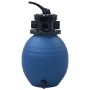 vidaXL Pool-Sandfilter mit 4-Wege-Ventil Blau 300 mm 92246_3