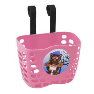 Force Fahrrad Körbchen für Kinderfahrräder Rosa
