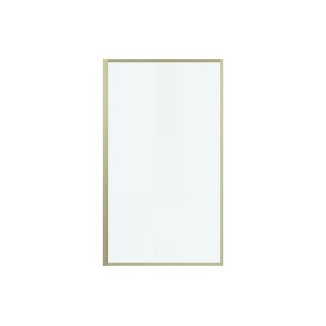Vente-unique Duschabtrennung Bradenton Goldfarben 70 cm