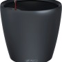 Lechuza Classico Color LS 28 Pflanzgefäß, schiefergrau, Ø 28 cm, mit Bewässerungssystem.
