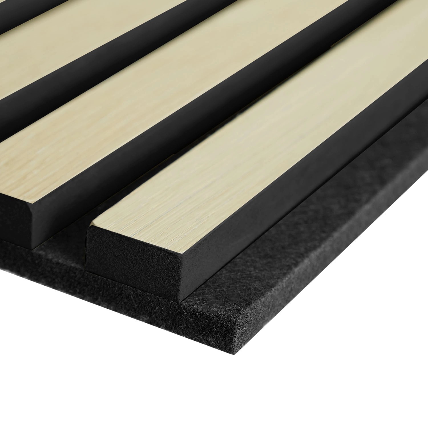 Homestyle4u Akustikpaneel Holz Creme 60x60 cm Wandpaneele 2701_8