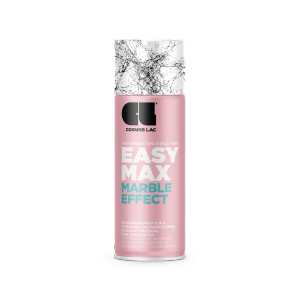 COSMOS LAC Marble Effect Spray Acryllack Spray mit Marmor Effekt Black