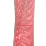 Silberne LED-Stehlampe ANTON mit Farbwechsler, modernes Design für Wohnräume.