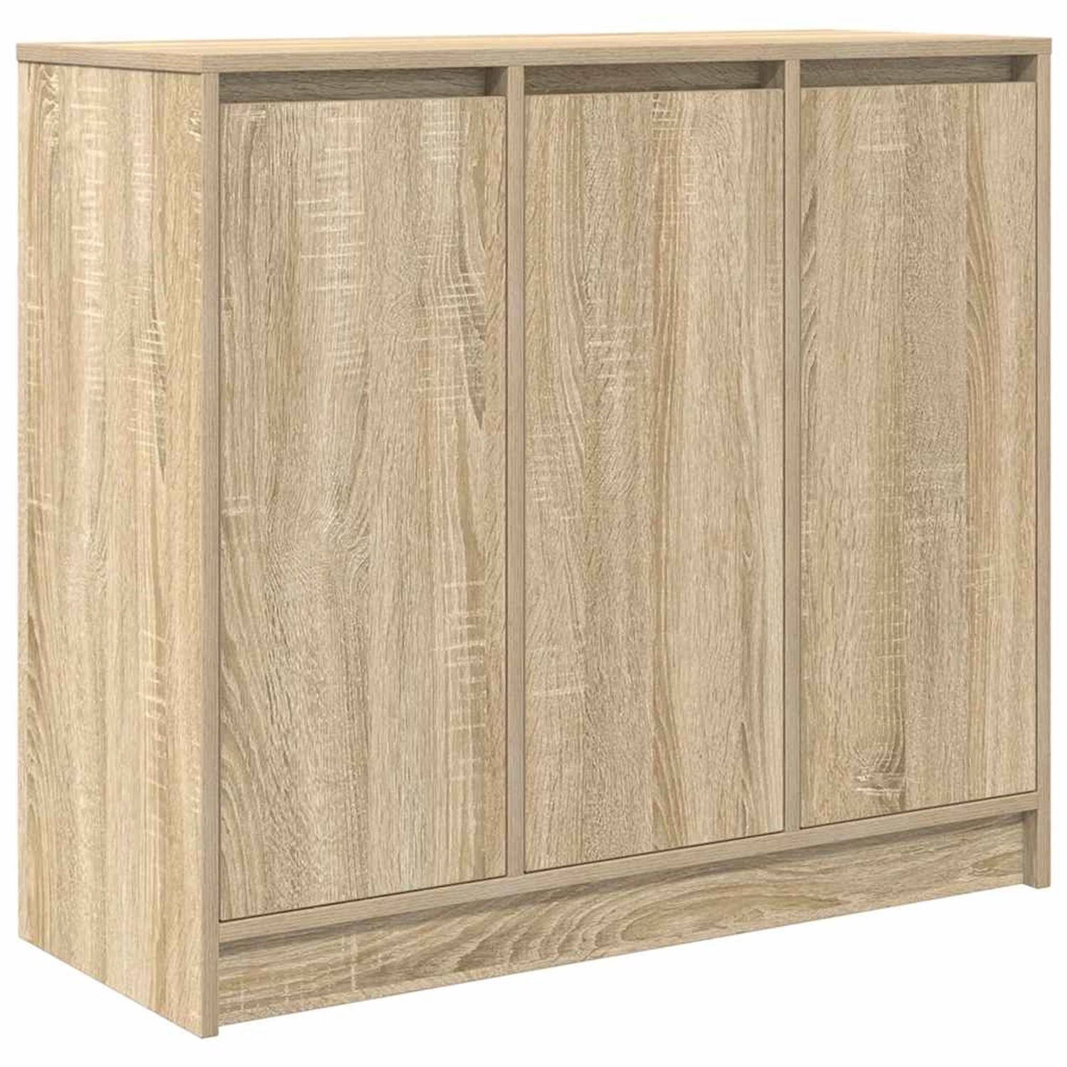 vidaXL Sideboard Sonoma-Eiche 85x34x76 cm Holzwerkstoff 861627