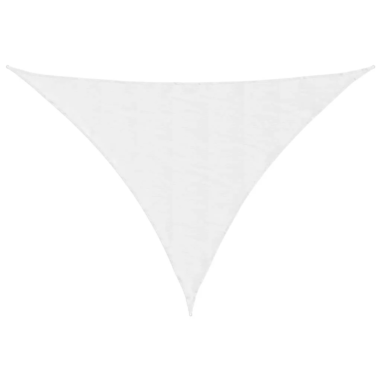 vidaXL Sonnensegel Oxford-Gewebe Dreieckig 4x5x5 m Weiß 135289
