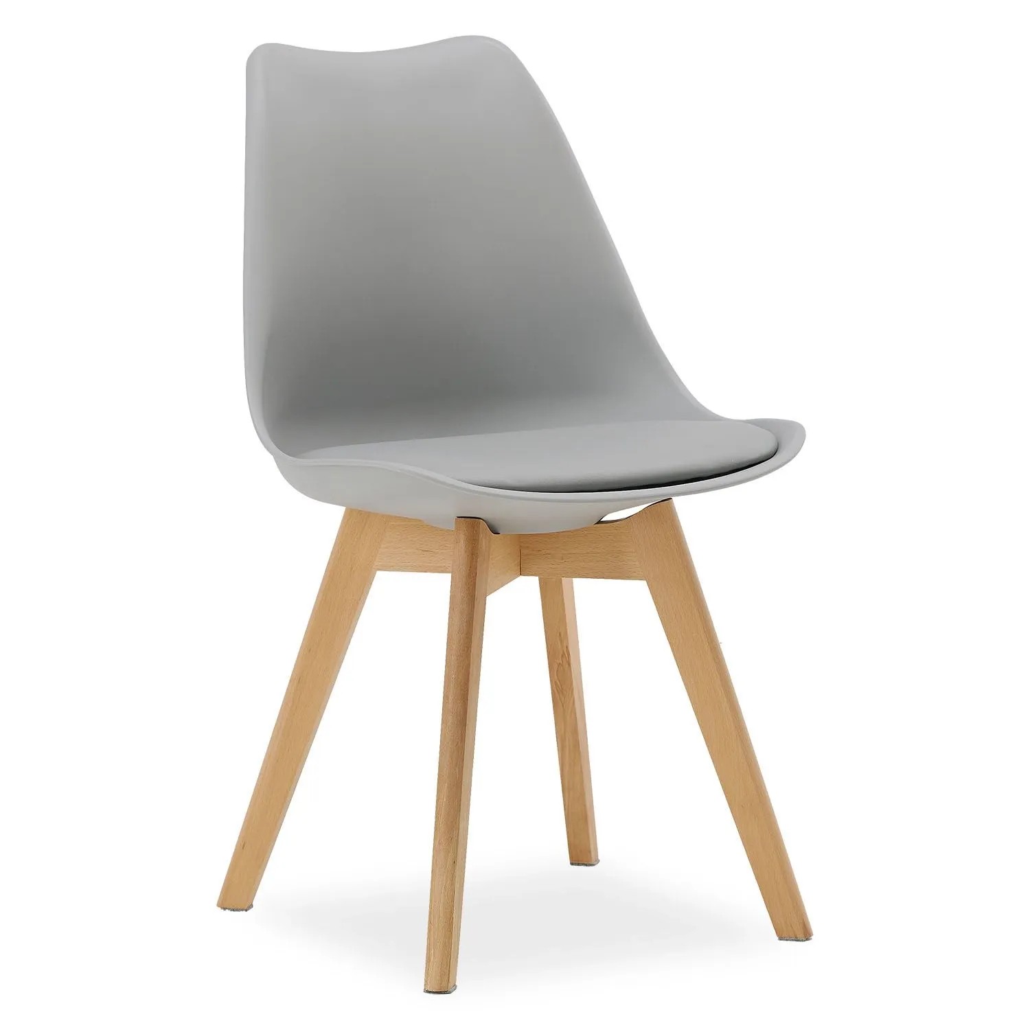 Homestyle4u Küchenstuhl in Grau 3149