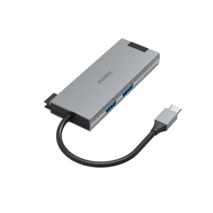 Hama USB-C-Hub Multiport 5 Ports 2 x USB-A 1 x USB-C 1 x HDMI 1 x LAN/Ethernet