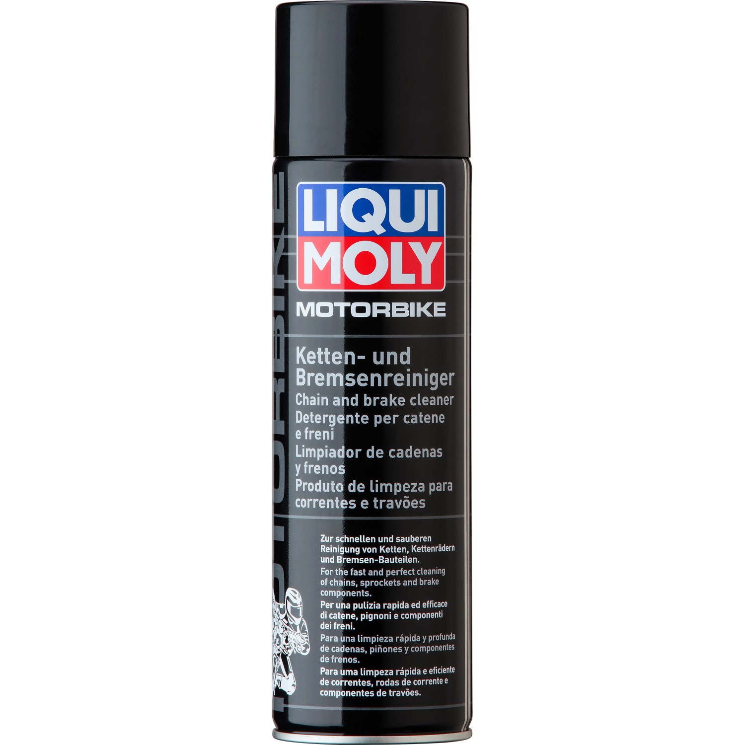 Liqui Moly Motorrad-Additiv Liqui Moly Motorbike Ketten- und Brem­sen­rei­niger Art.1602, 0.4 l, (1-St)