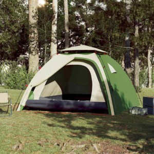 Furnicato Campingzelt Kuppelzelt 326 X 260 X 175 Cm Grün