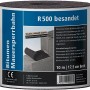 Bitumen Mauersperrbahn R500, 10 m Rolle für Wandstärke 17,5 cm, zur Abdichtung gegen Bodenfeuchte.