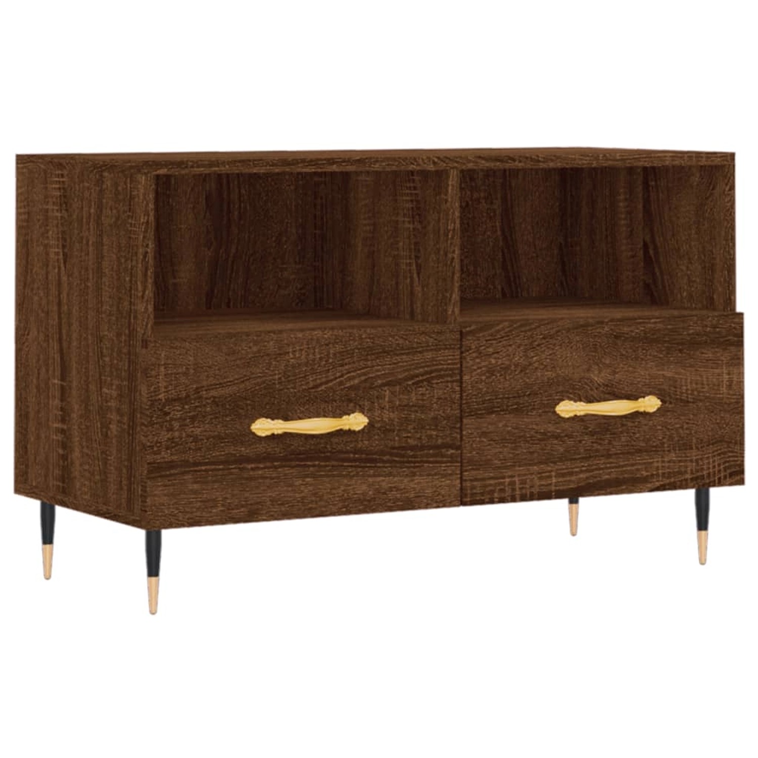 VidaXL TV-Schrank Braun Eichen-Optik 80x36x50 cm Holzwerkstoff  Modell 6 günstig online kaufen