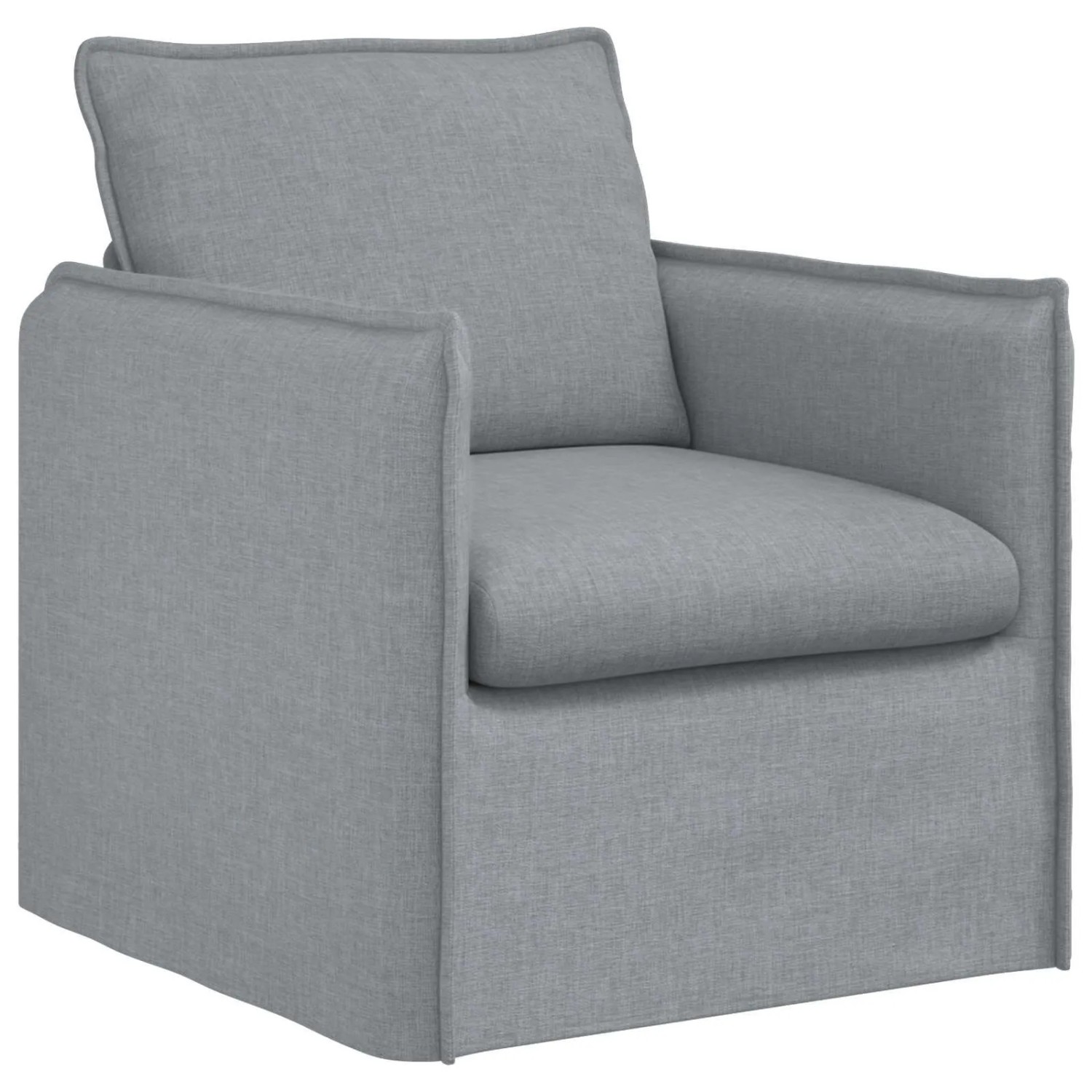 vidaXL Sofa Hellgrau 195 x 82 x 85 cm Stoff 42024504