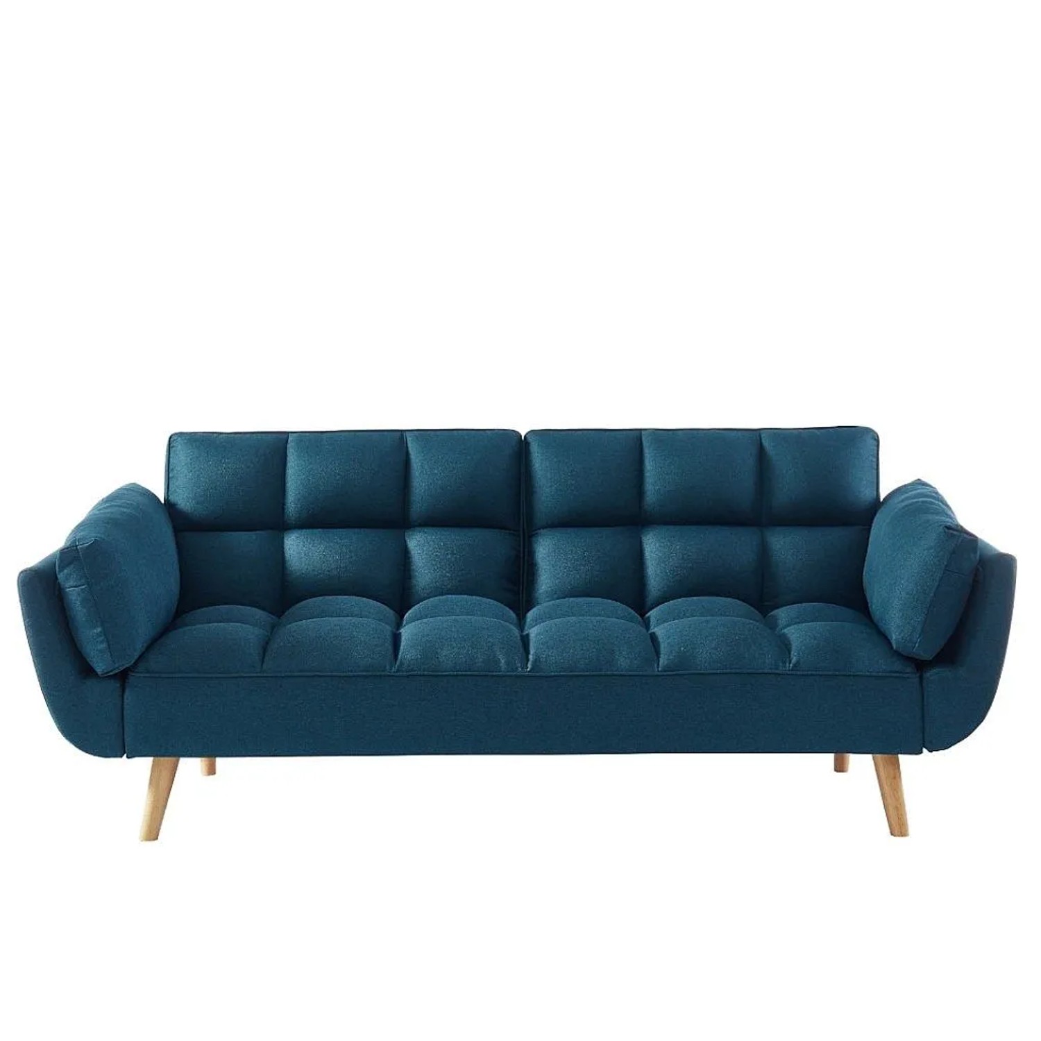 Vente-unique Schlafsofa Loeline Blau 215 cm