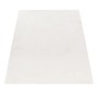 Cremefarbener Ayyildiz Kurzflorteppich Pouffy 5100, 160x230 cm. Weicher, einfarbiger Teppich.