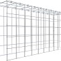 Gabiona Anbaukorb Typ 4, 50x100x20cm, Maschenweite 10x10cm, Drahtgitter für Gabionen.