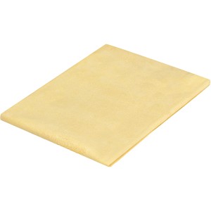 Gelbes APA Fensterleder Echtleder Gr. M, ein Tuch für die Autopflege.