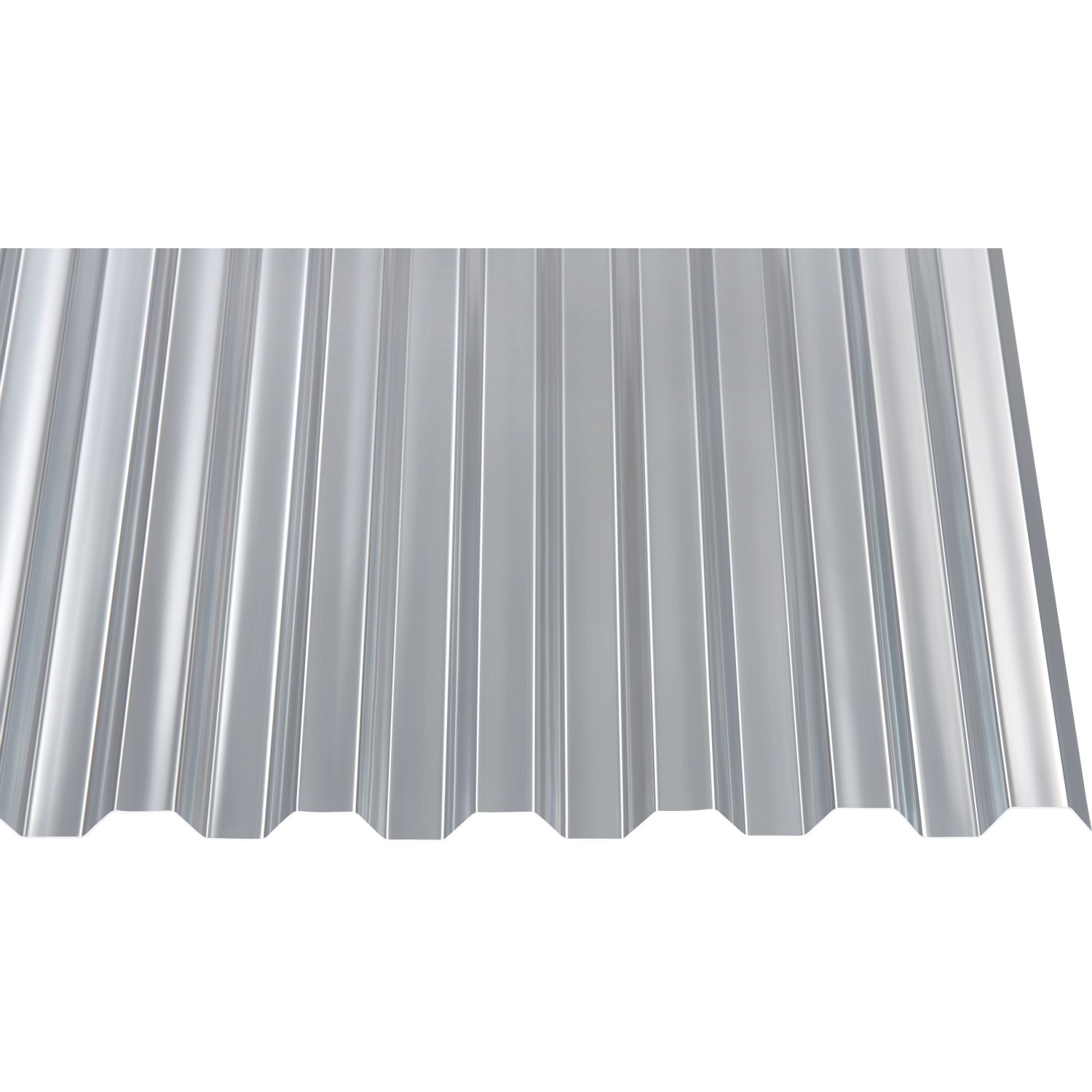 Profilplatte PC 0,8 mm Trapez 2500 mm x 1040 mm Klar