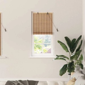 vidaXL Rollo mit Vorhängen Natur 60 x 160 cm Bambus 42006894